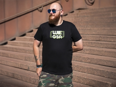 Wie gsa - Herren Shirt.1