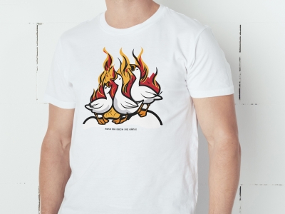 "Penn ma doch die Gäns!" - Herren Shirt.1