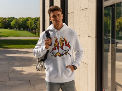 Penn ma doch die Gäns - Herren Hoodie.0