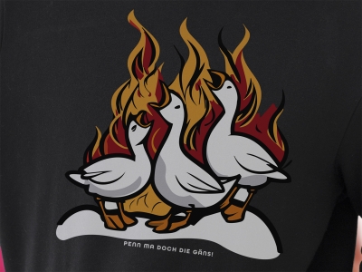 Penn ma doch die Gäns - Herren Hoodie.3