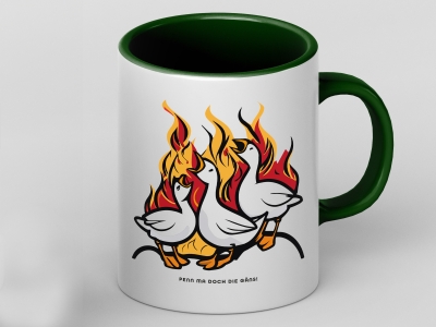 Penn ma doch die Gäns Tasse.4