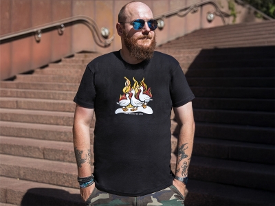 "Penn ma doch die Gäns!" - Herren Shirt.0