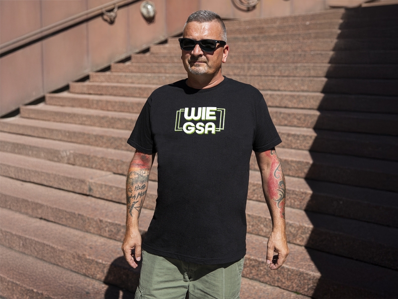 Wie gsa - Herren Shirt.