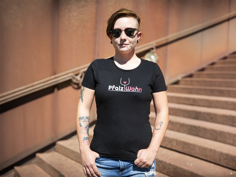 Pfalzwahn Glas - Damen Shirt.