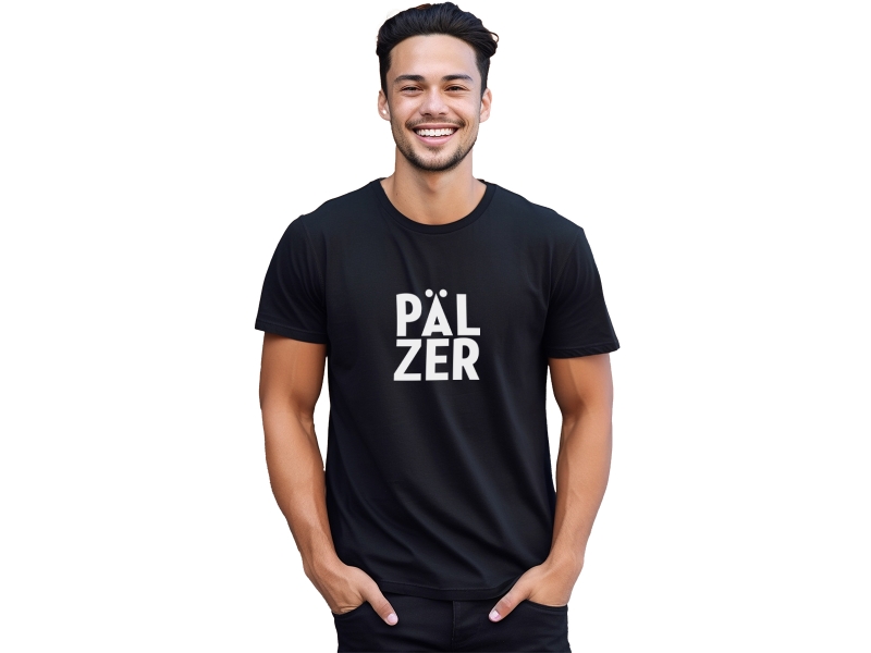 "PÄLZER" - Hochwertiges kurzärmeliges Baumwollshirt
